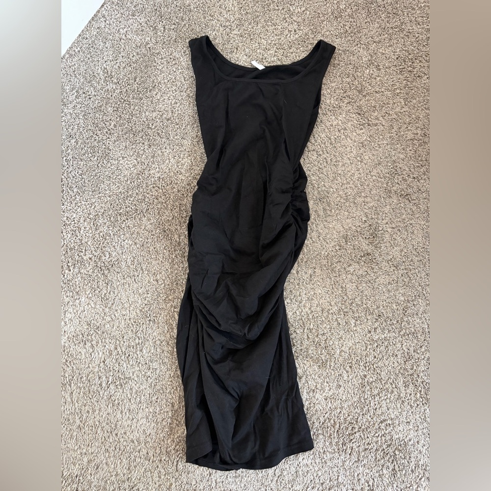 Chic Black Midi Dress